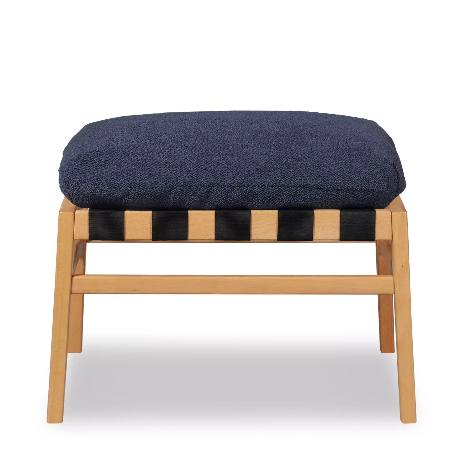 Mid Century Lounge Chair + Ottoman