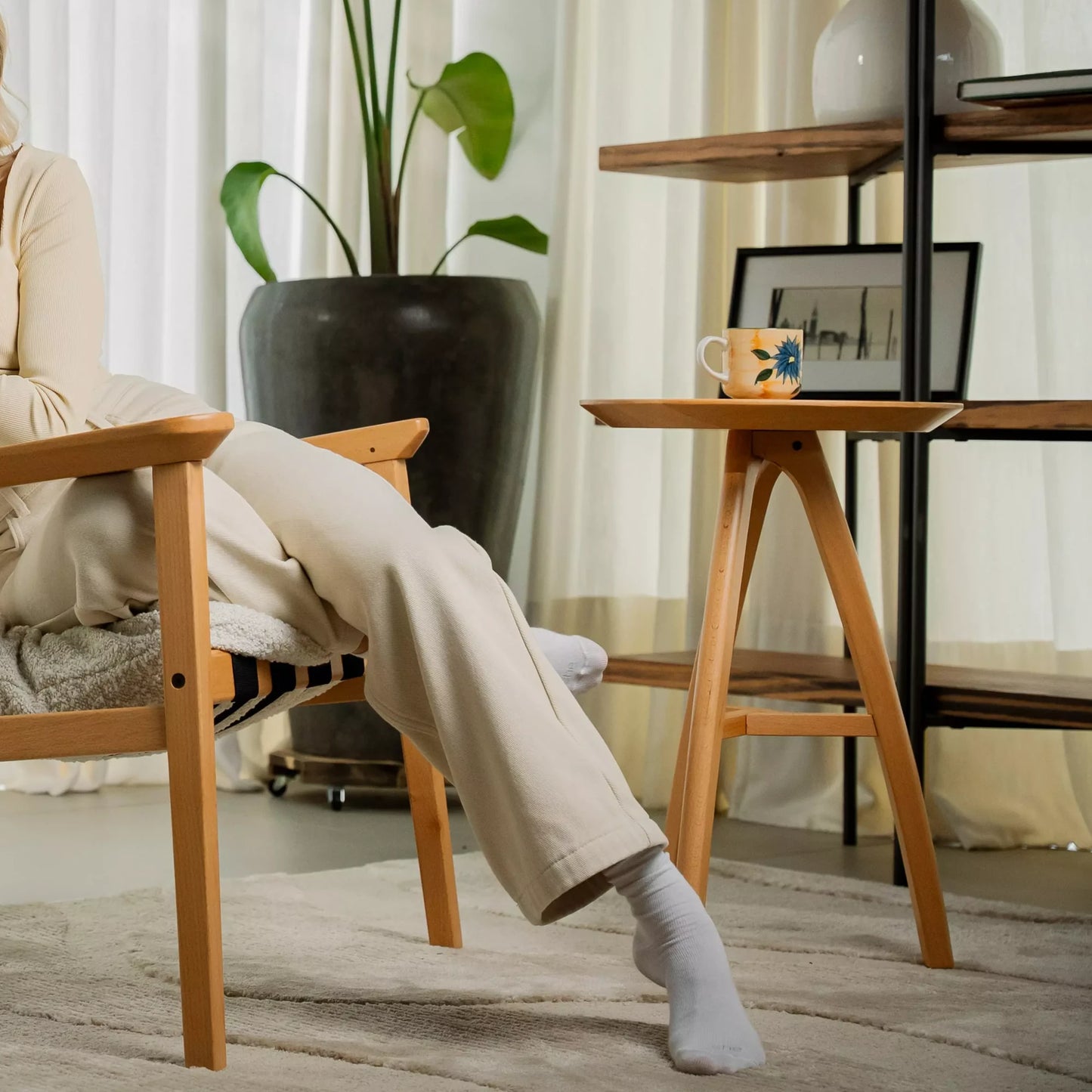 Mid Century End Tables (Set of 2)