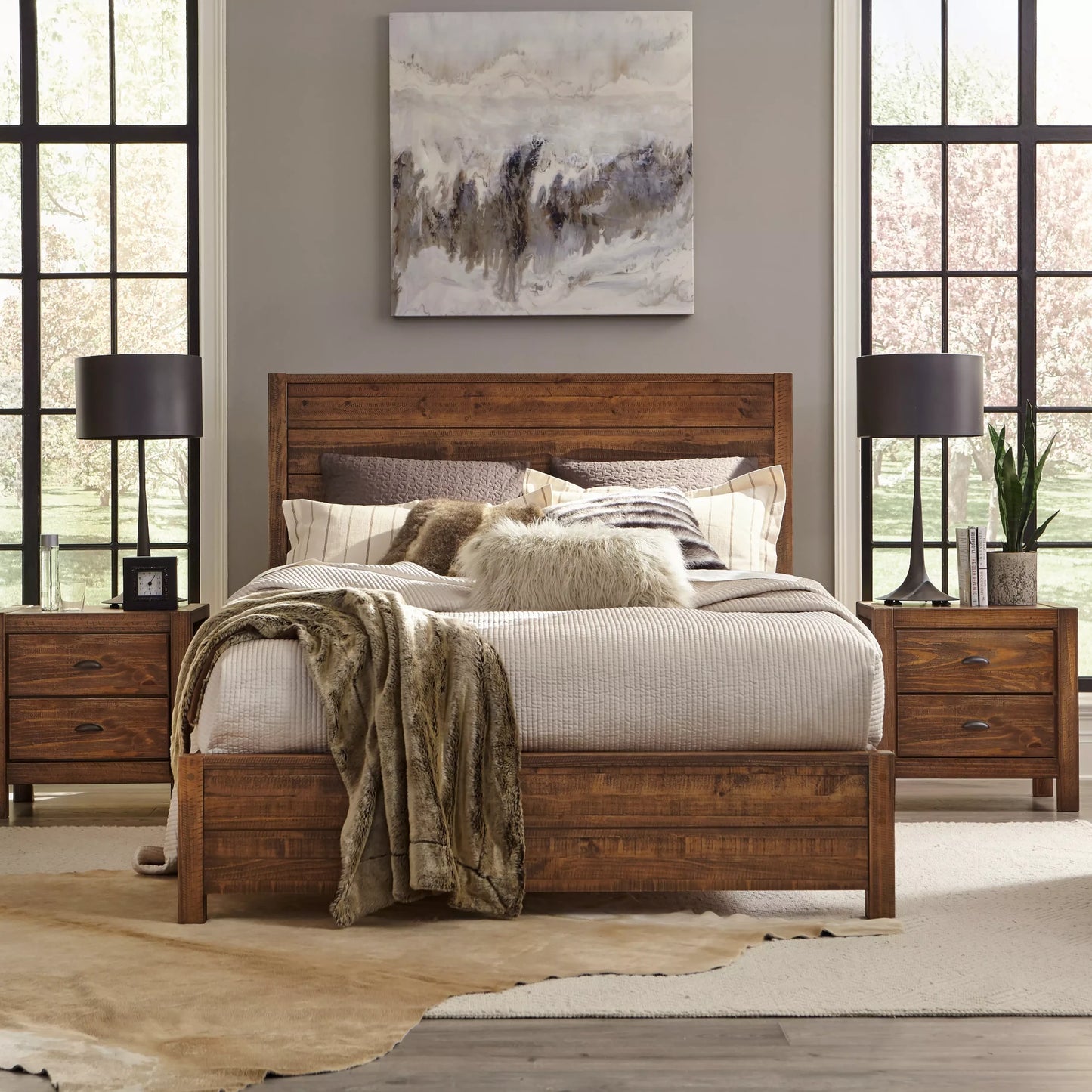 Montauk Solid Wood Bed