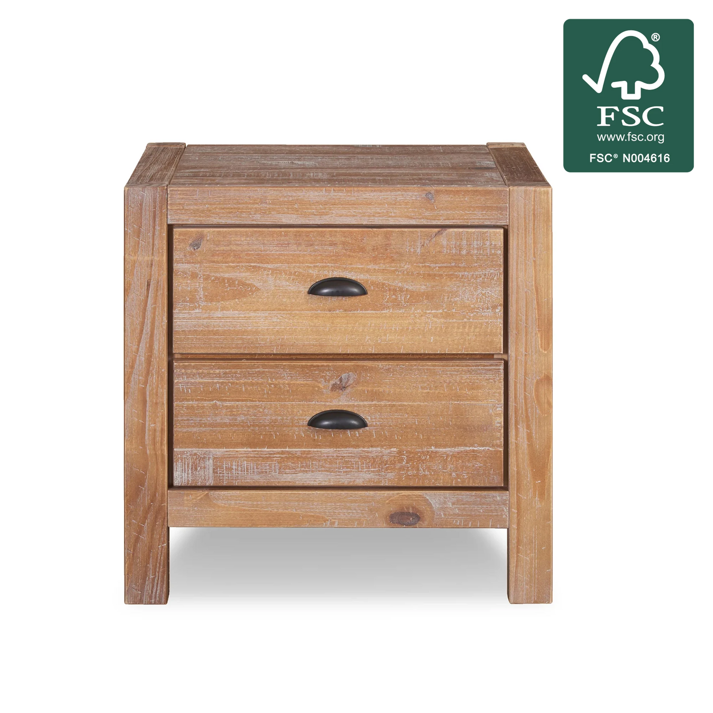 Montauk Two-Drawer Nightstand