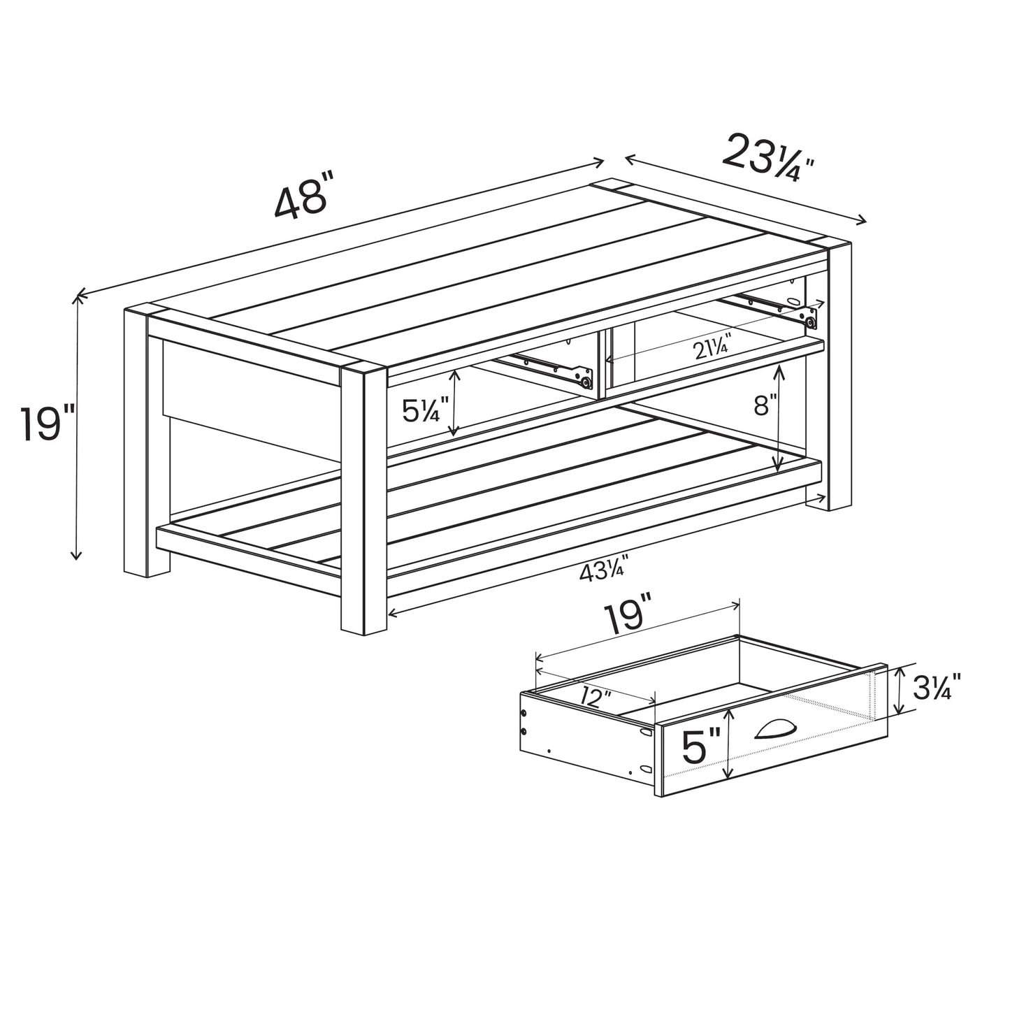 Montauk Coffee Table