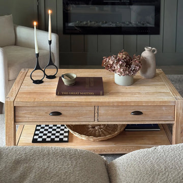 Montauk Coffee Table – Grain Wood Furniture Montauk Coffee Table – Grain Wood Furniture