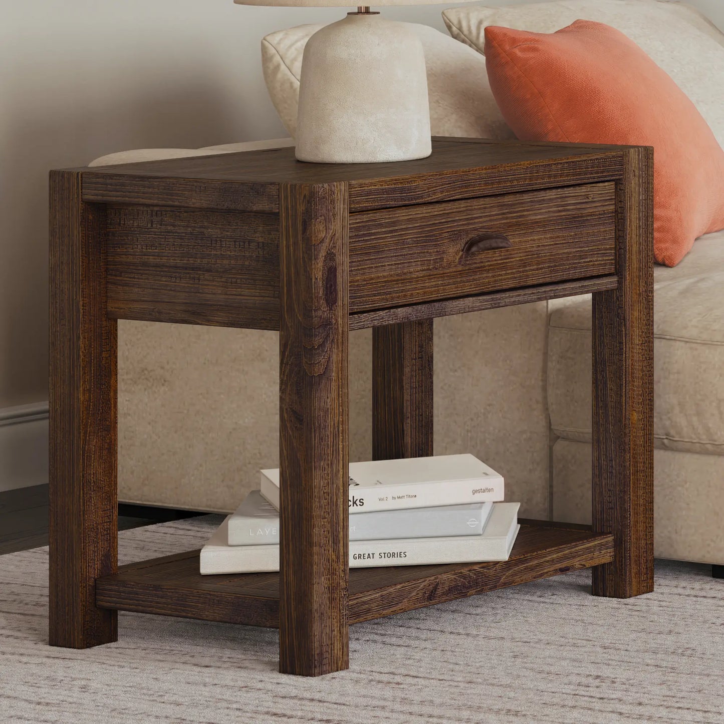 Montauk End Table