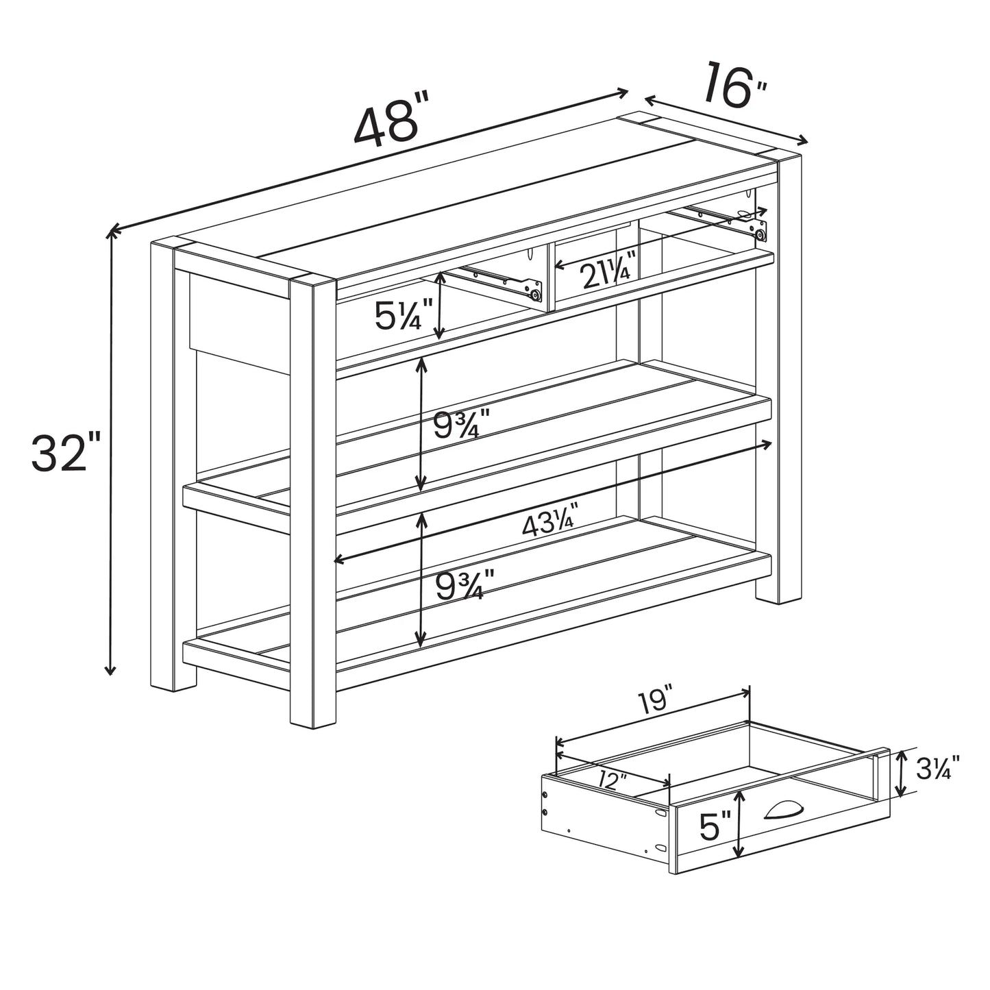 Montauk Console Table