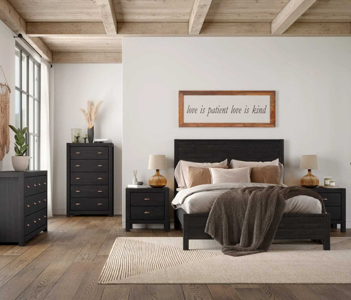Montauk Bedroom Set in Expresso | Grainwood Furniture