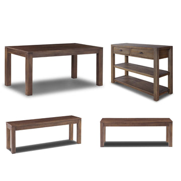 Montauk Dining Bundle (4-Piece) – Grain Wood Furniture