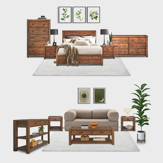 Montauk Bedroom + Living Room Set