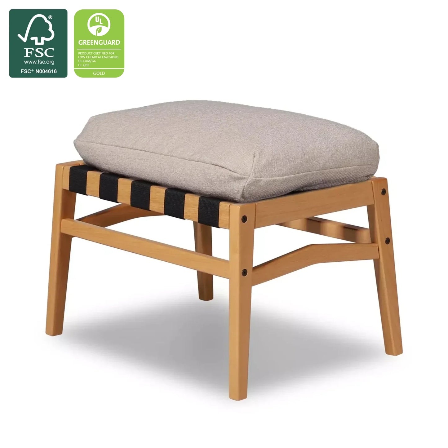 Mid Century Ottoman