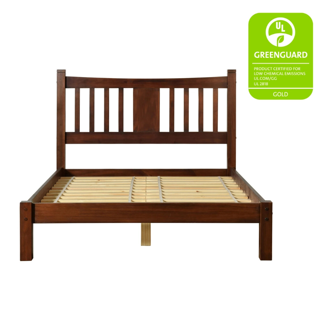 Shaker Slat Platform Bed