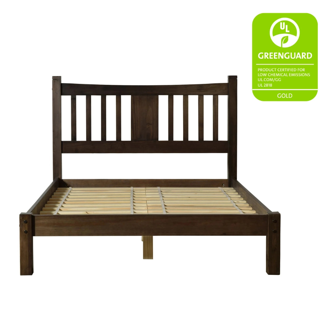 Shaker Slat Platform Bed