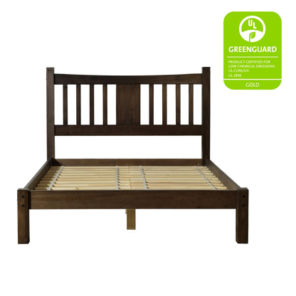 Shaker Slat Platform Bed