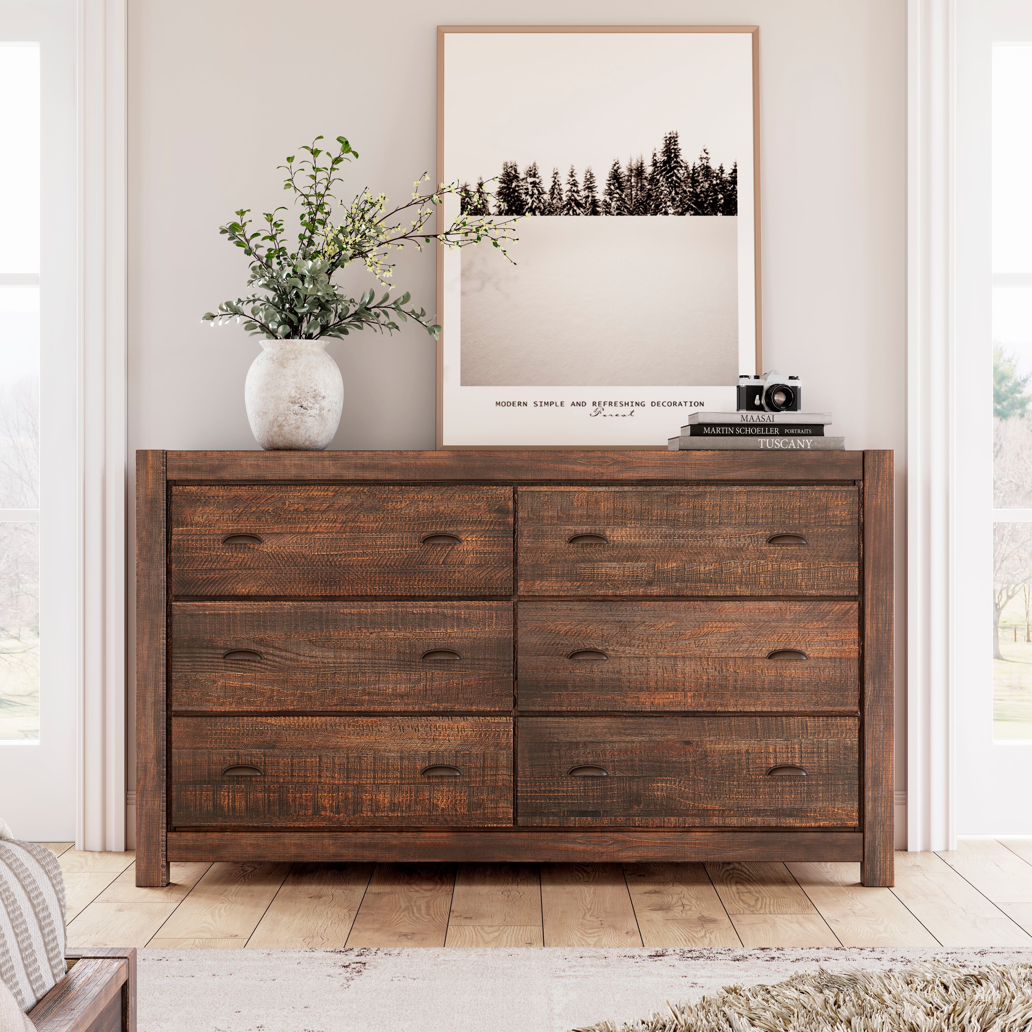 Montauk 6 store drawer dresser