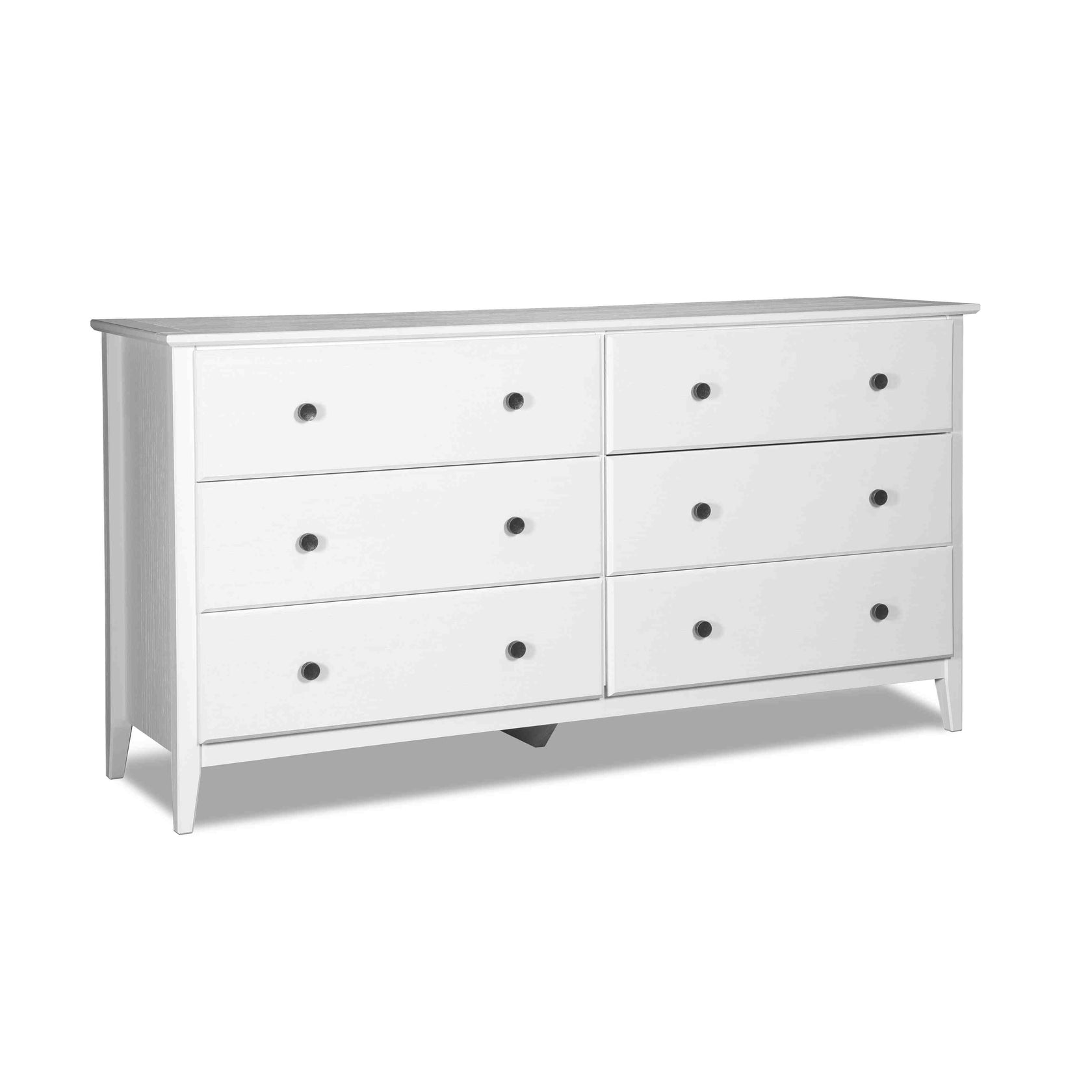 Greenport 6Drawer Dresser Grain Wood Furniture