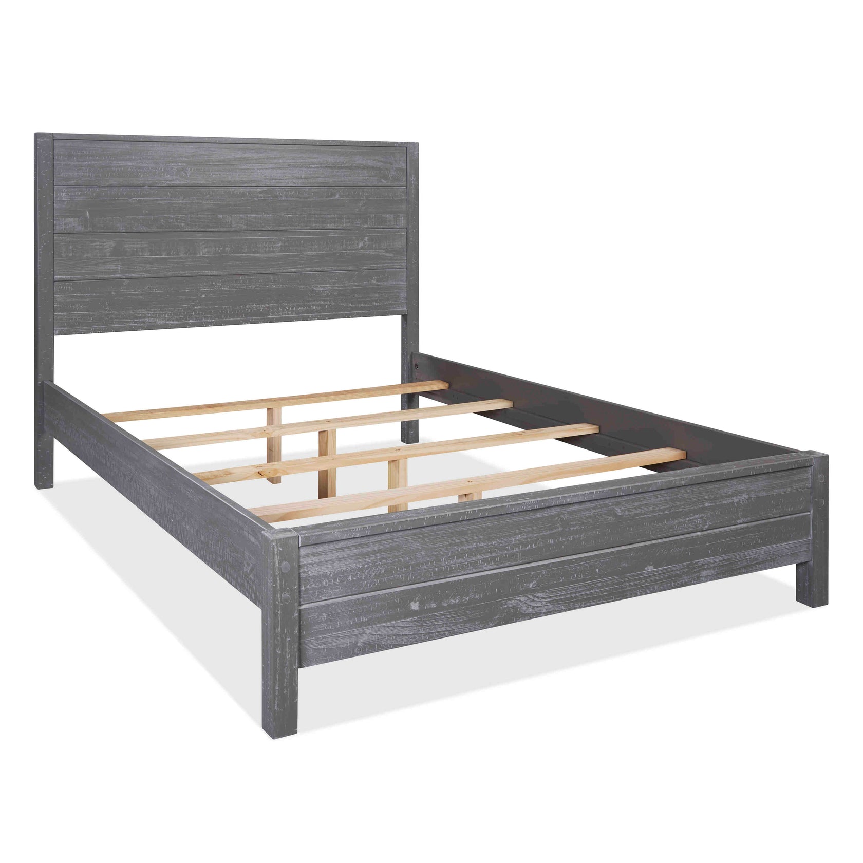 Montauk Solid Wood Bed Grain Wood Furniture