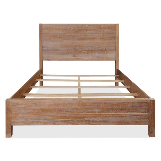 Montauk Solid Wood Bed Grain Wood Furniture
