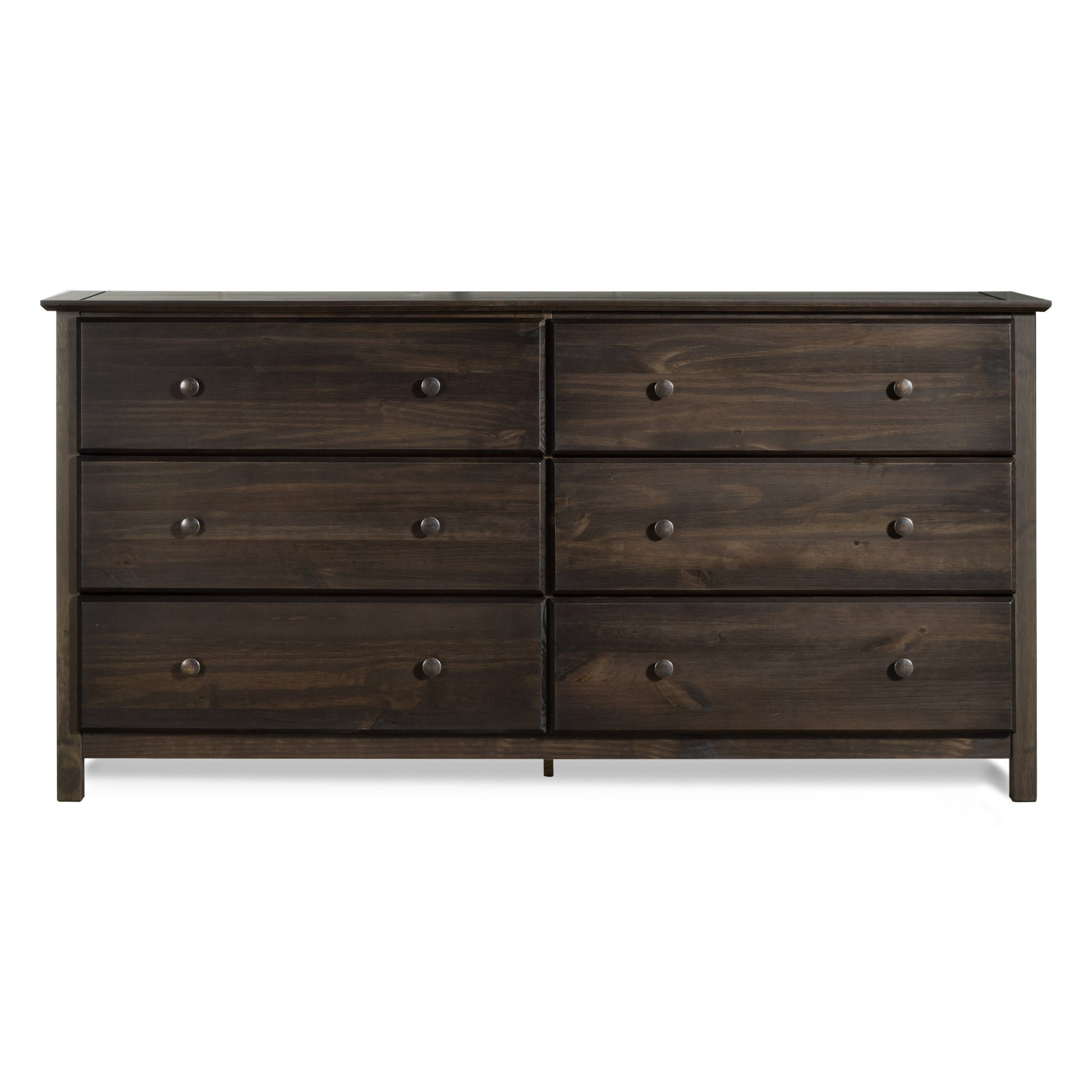 Shaker 6-Drawer Dresser -  - Grain Wood Furniture - 7