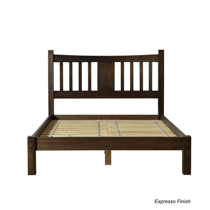 Shaker Queen Slat Platform Bed -  - Grain Wood Furniture - 7