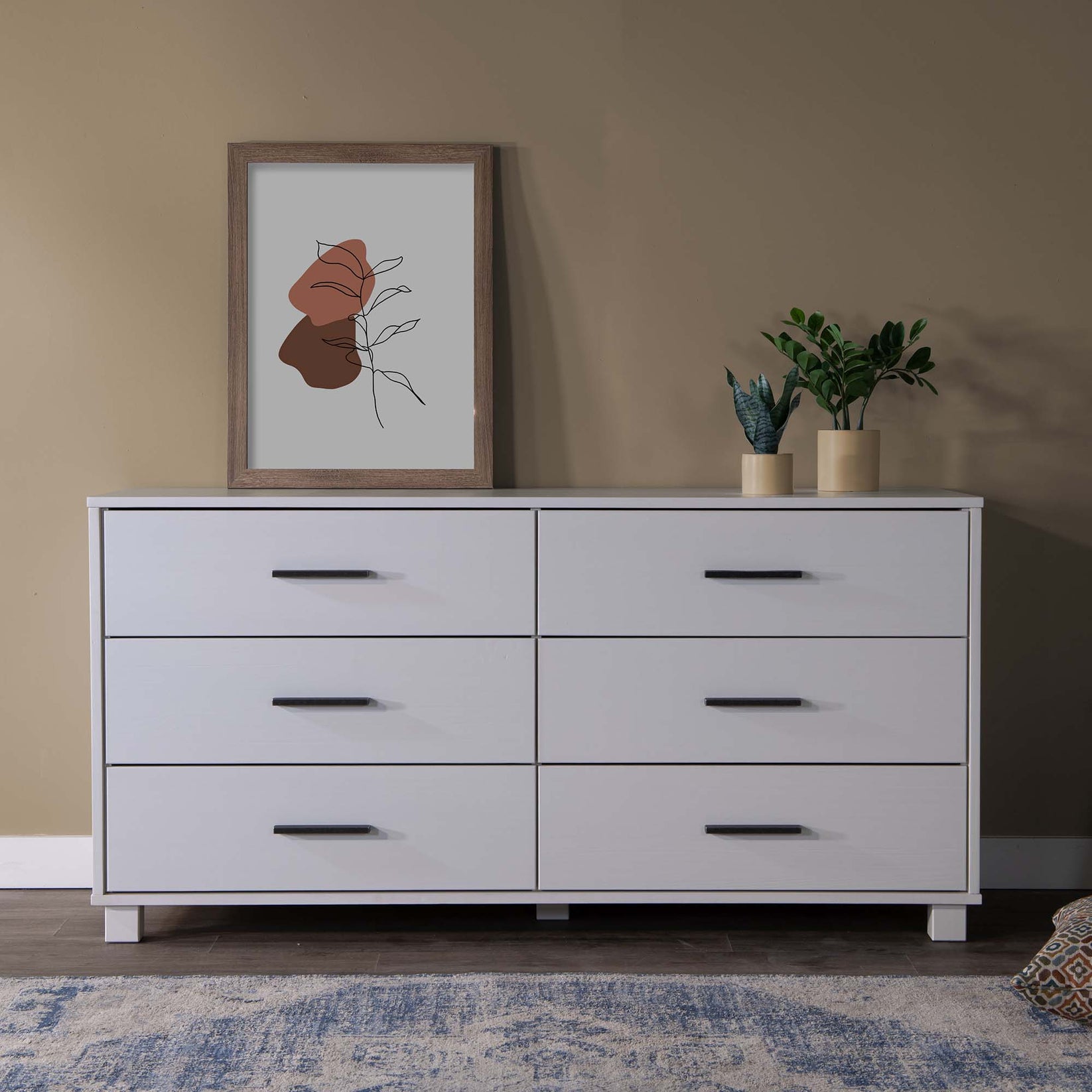 Loft 6-Drawer Dresser – Grain Wood Furniture