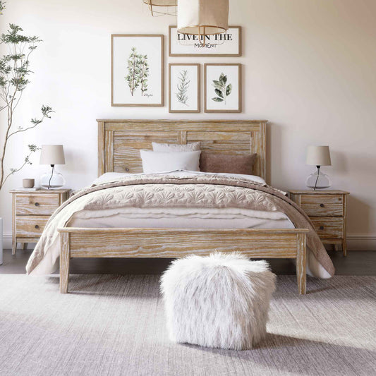 Greenport Louvered Platform Bed