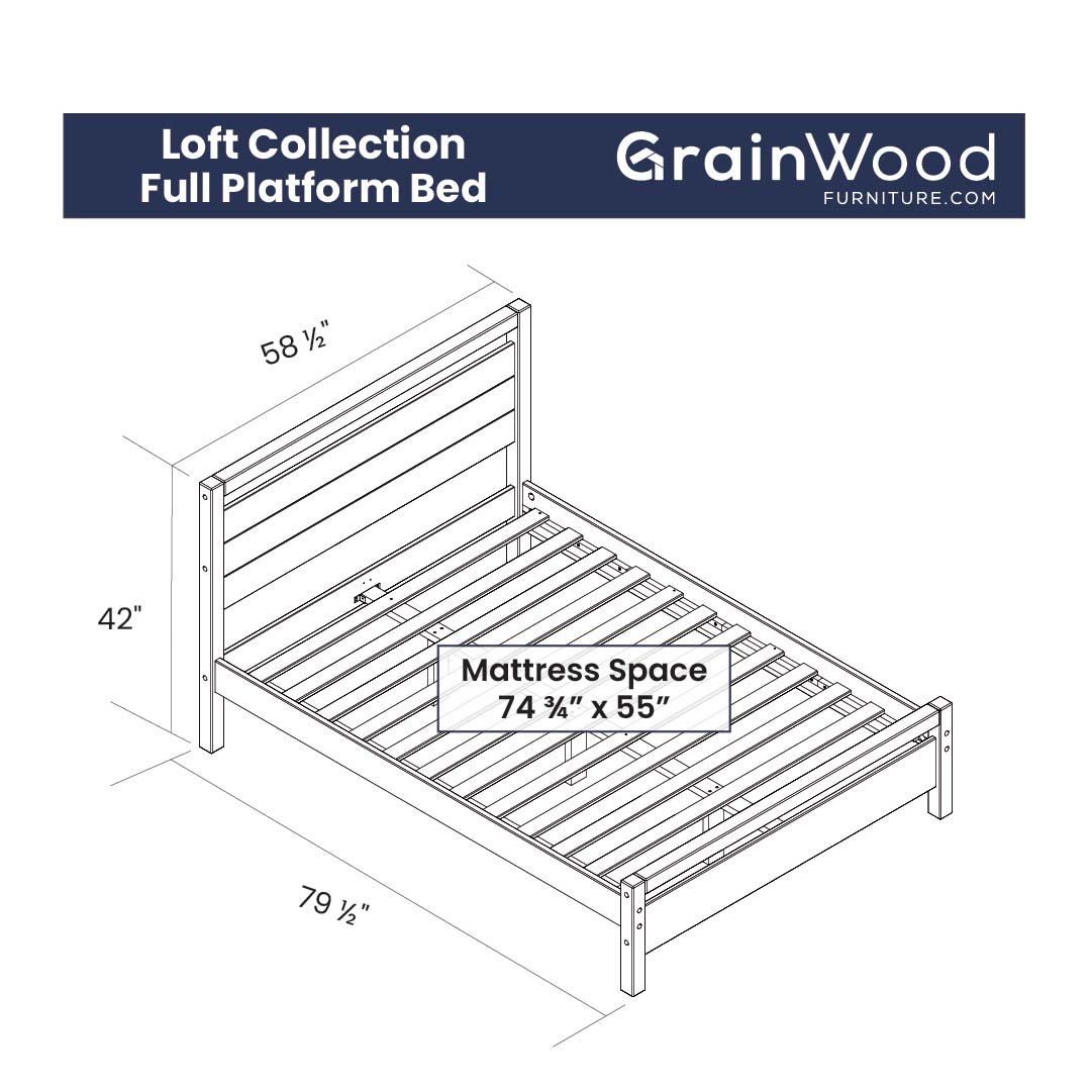 Loft Platform Bed