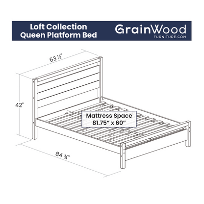 Loft Platform Bed