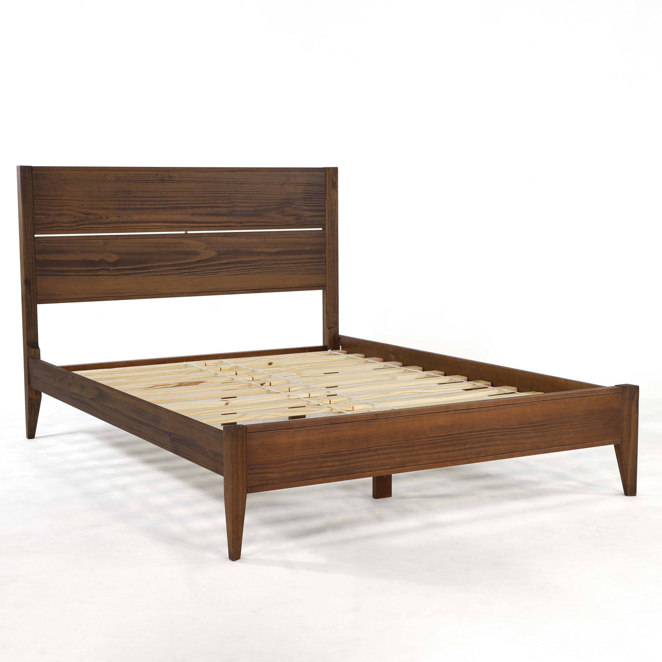 Mid Century Panel Bed – Grain Wood Furniture