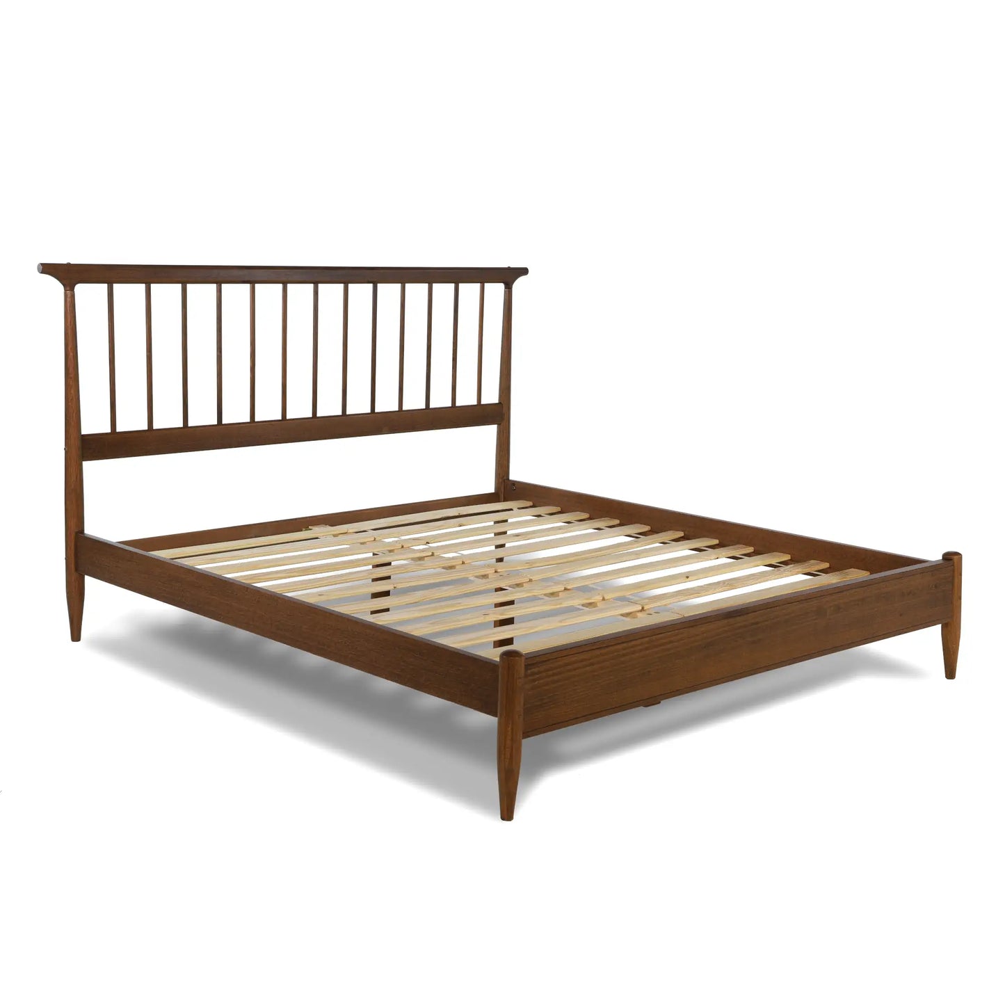 Mid Century Spindle Bed