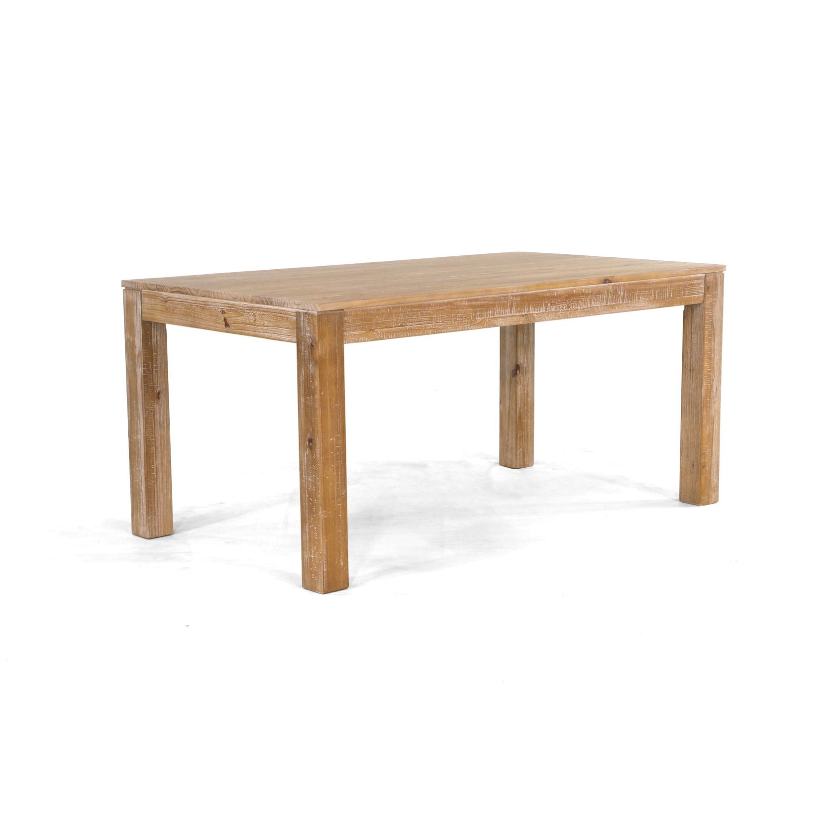Montauk Solid Wood Dining Table Grain Wood Furniture