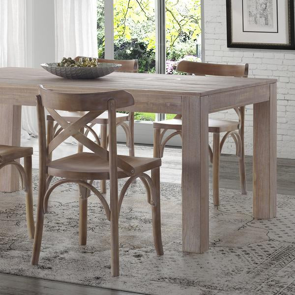 Montauk solid deals wood dining table