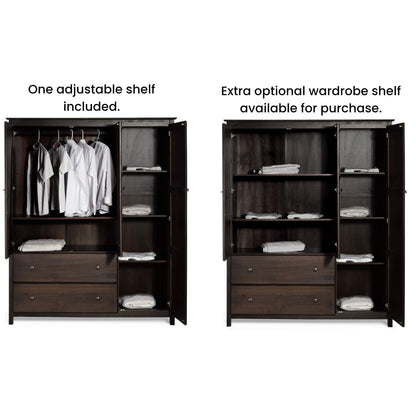 Shaker Optional Wardrobe Shelf